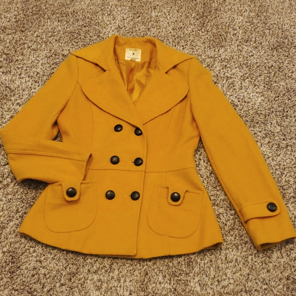 Mustard Yellow Blazer 🍁